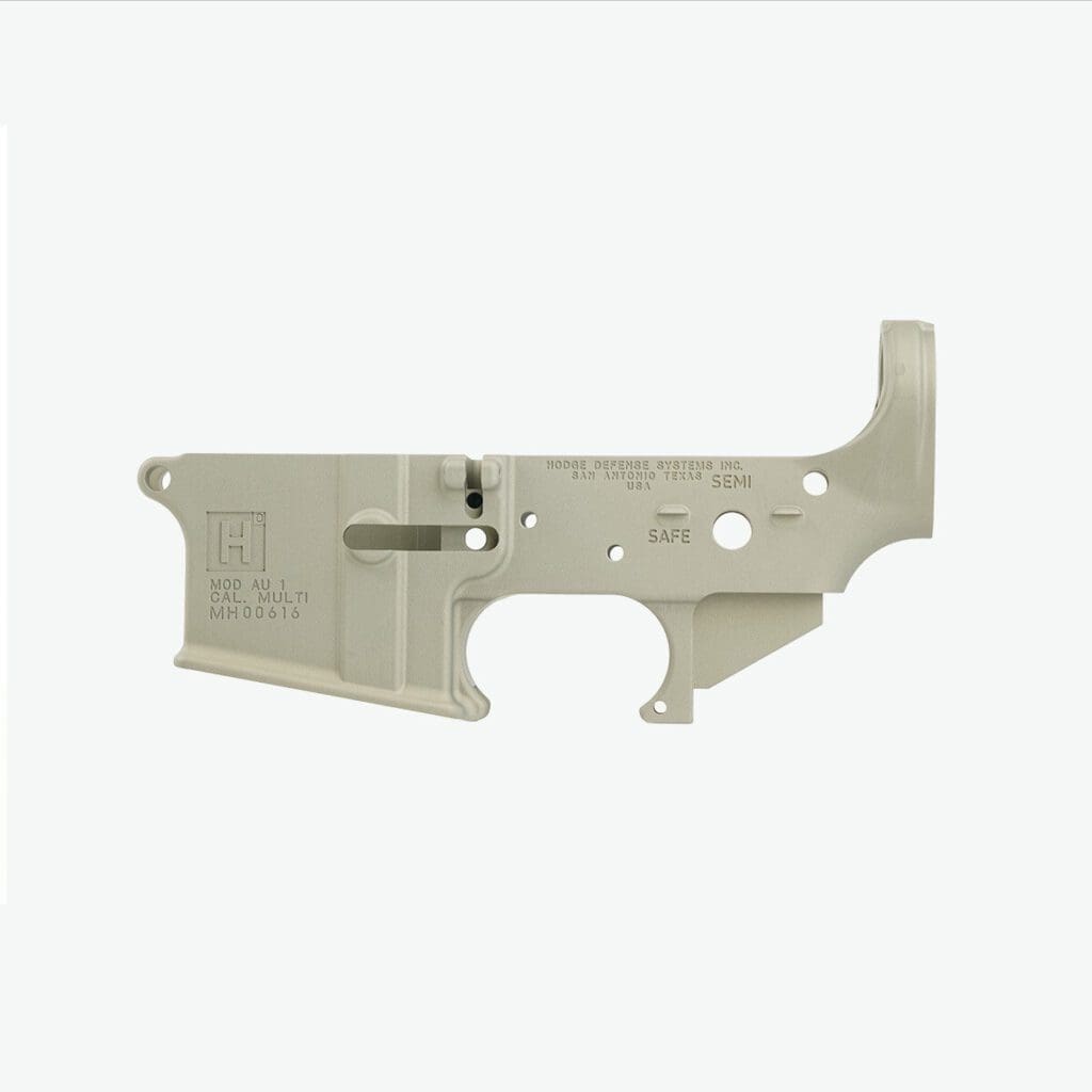 Hodge Defense HDSI MOD 1 V2 Lower Receiver-Stripped Clear Anodize ...